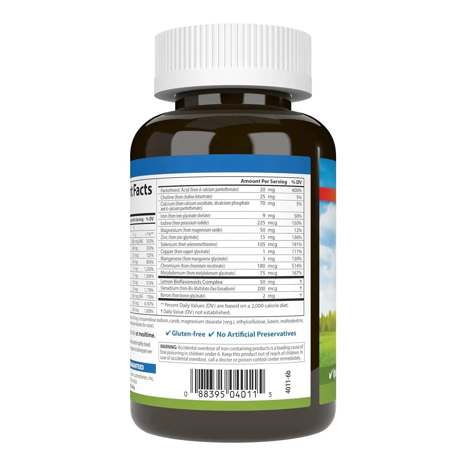 Carlson - Super 1 Daily, Vegetarian Multiple Formula, Multivitamin, Optimal Wellness, 120 Tablets Carlson Au supplements