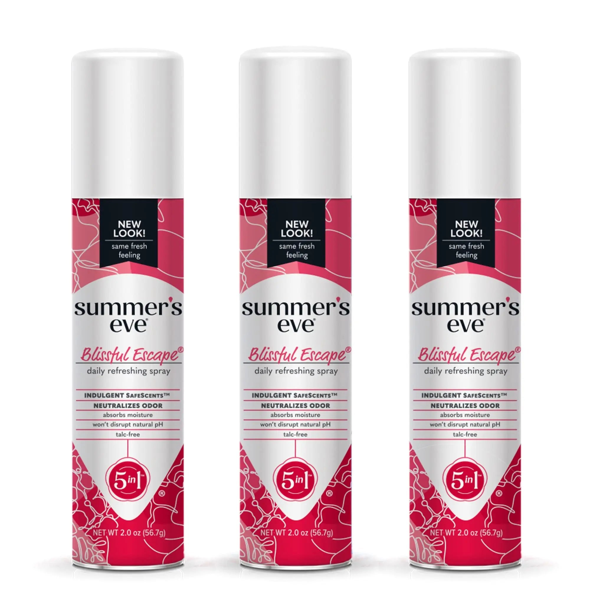 Summer's Eve Blissful Escape Daily Refreshing Feminine Spray, 2 oz, 3 Pack Summer's Eve Au supplements