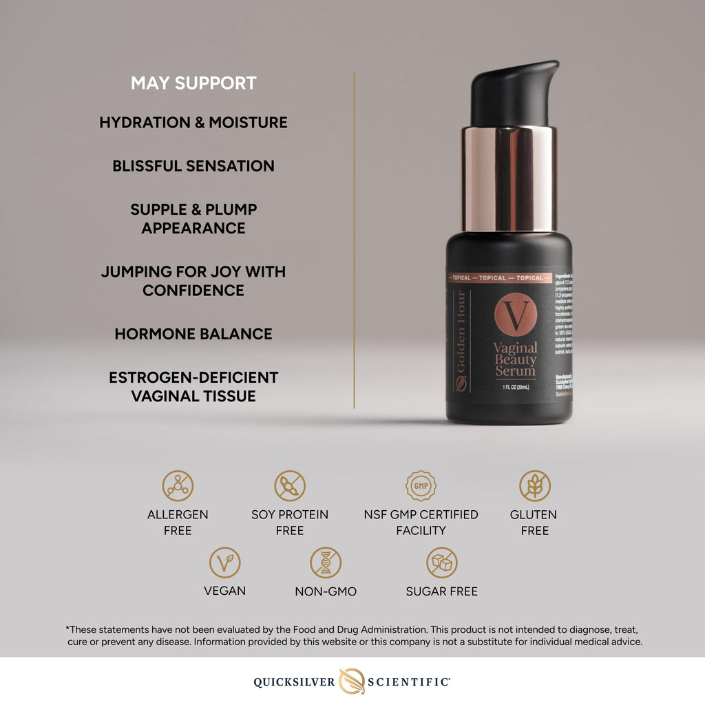 Quicksilver Scientific Vaginal Beauty Serum 1 fl oz (30ml) Quicksilver Scientific Au supplements