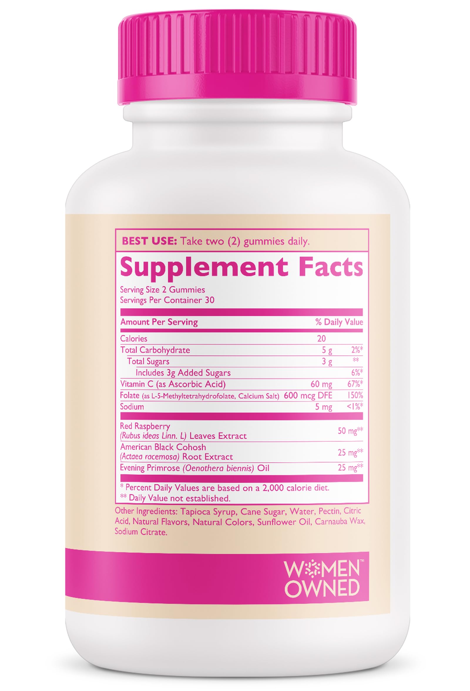 Amy Suzanne Hormone Balance Gummies for Women - Hormone Harmony for Mood, Energy, Bloating - Hormonal PMS, Perimenopause & Menopause Support - Red Raspberry Leaf & Black Cohosh - 60 Gummy Supplements Amy Suzanne Au supplements