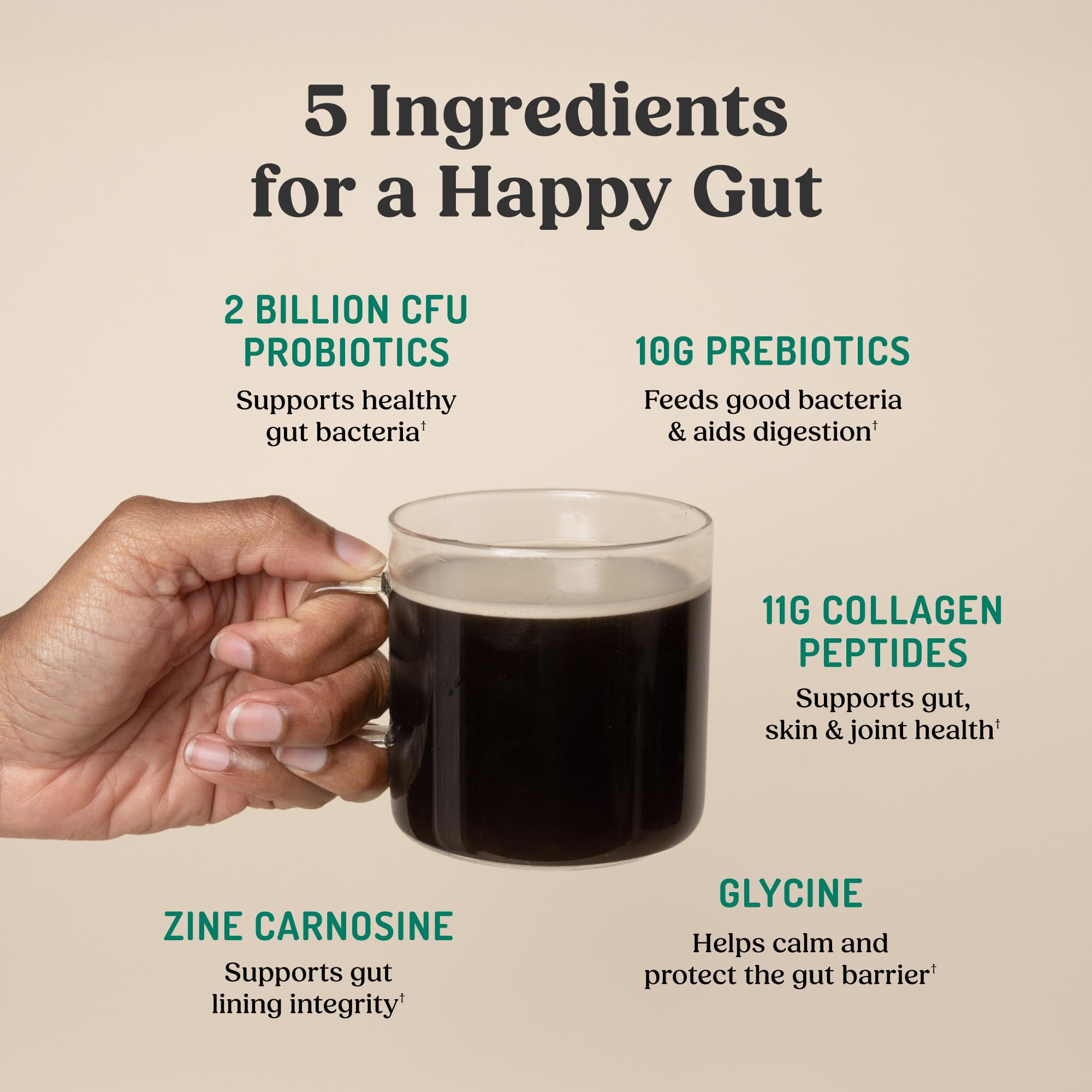 Bulletproof Unflavored Gut Health Collagen Protein, 14 Ounces, 10g Grass-Fed Collagen Peptides for Gut, Skin, Bone and Joint Support