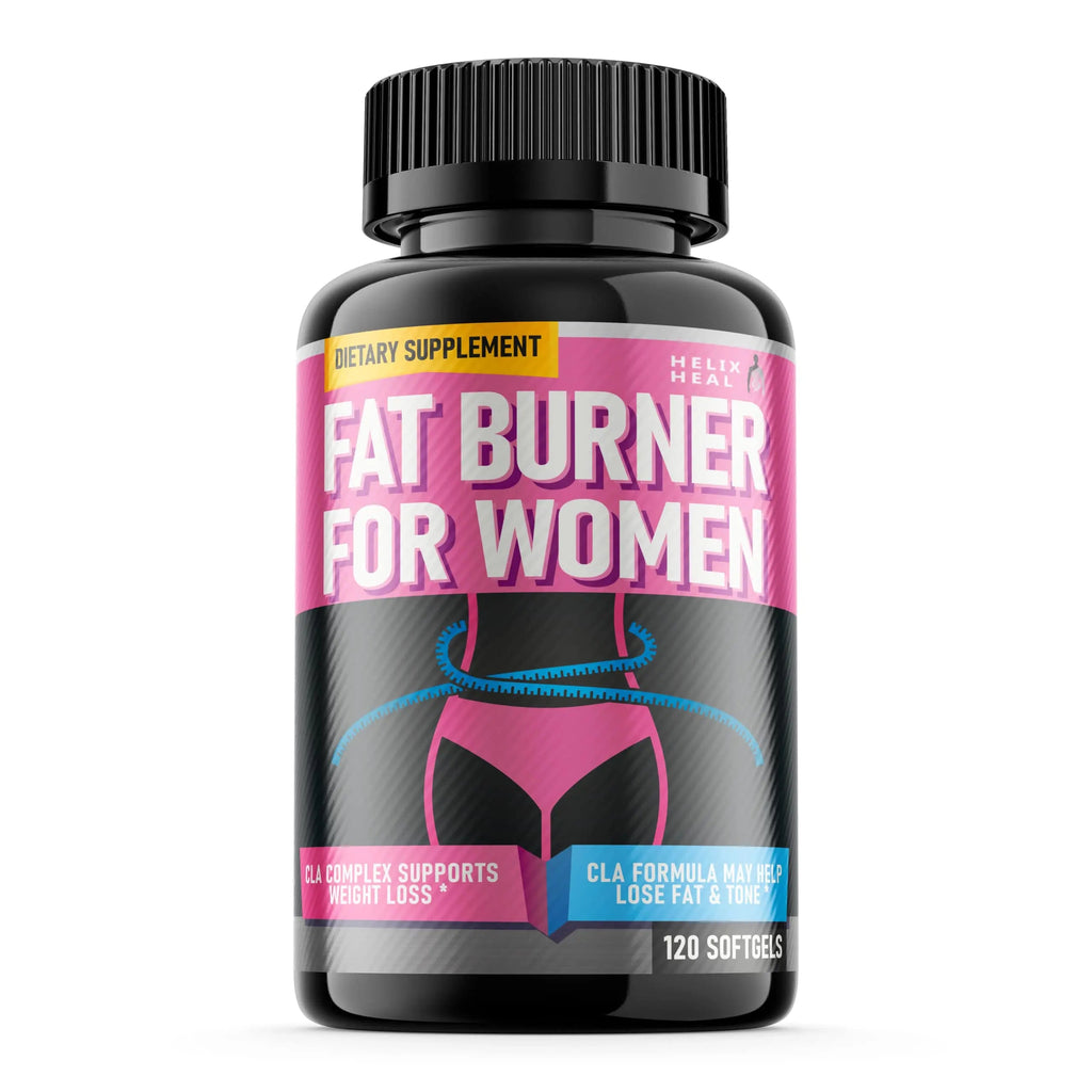 Helix Heal Belly Fat Burner for Women - Lose Stomach Fat w/Softgel Diet Pills for Weight Loss Helix Heal Au supplements