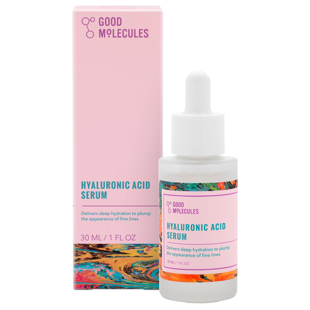 Good Molecules Hyaluronic Acid Serum - 1% Hyaluronic Acid Non-greasy Ultra Hydrating Serum
