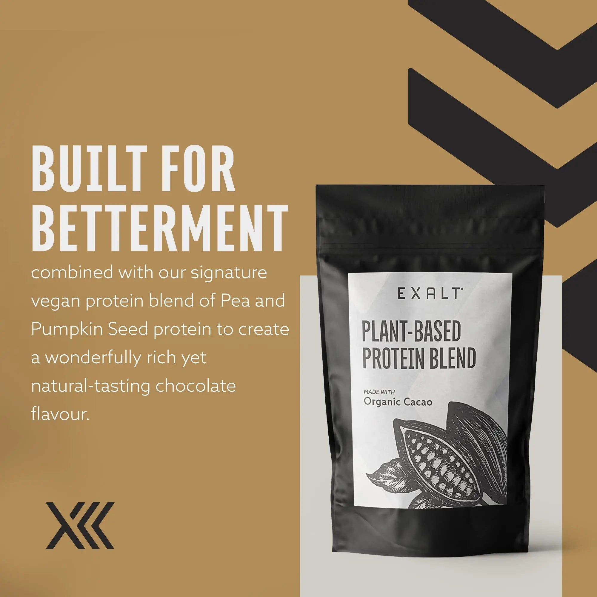 EXALT Vegan Protein Powder - 100% Plant-Based – Gluten Free - Keto Friendly EXALT Au supplements