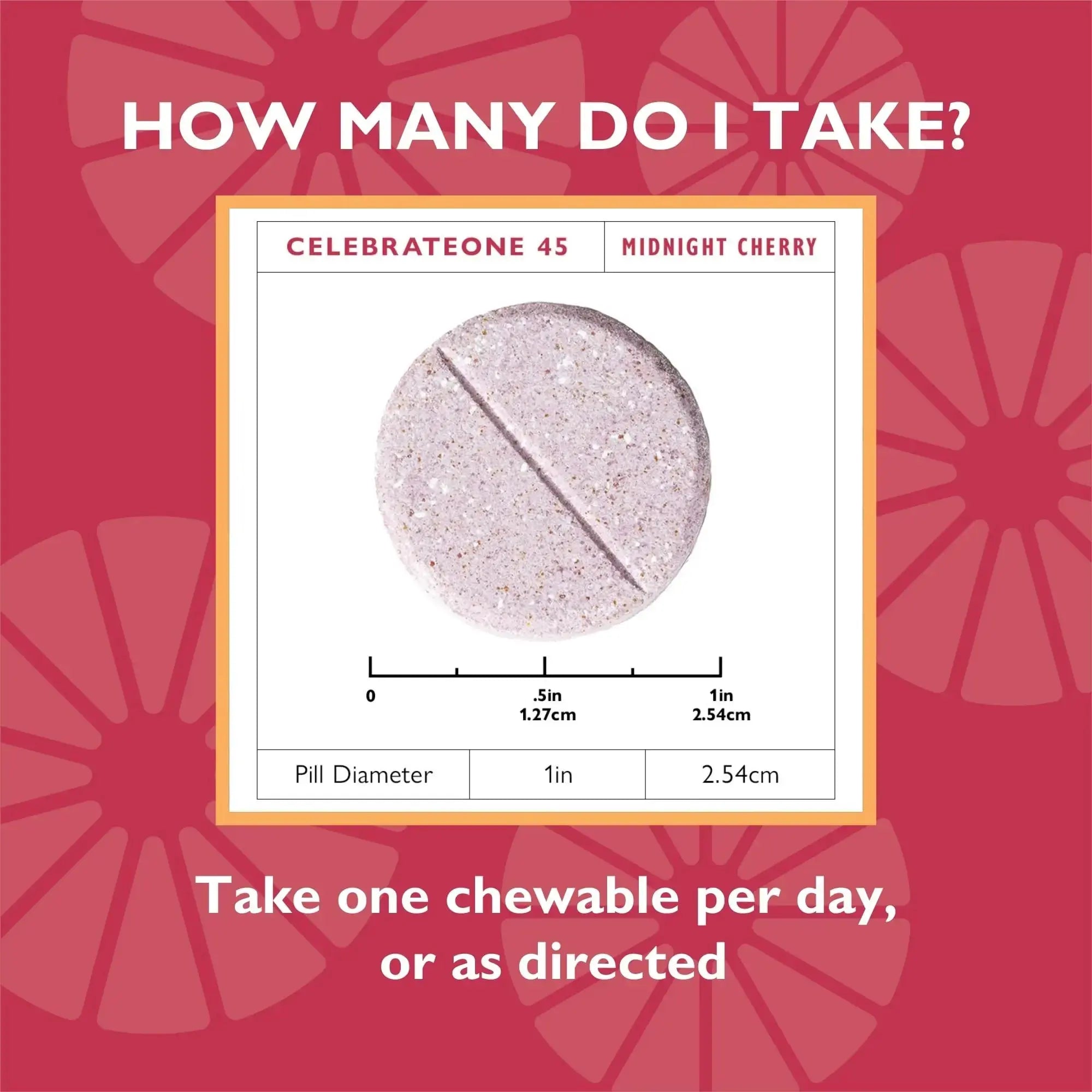 Celebrate Vitamins CelebrateONE 45 Chewables, 45mg Iron - Once Daily Bariatric Multivitamin, Essential Vitamins & Minerals Celebrate Bariatric Supplements Au supplements