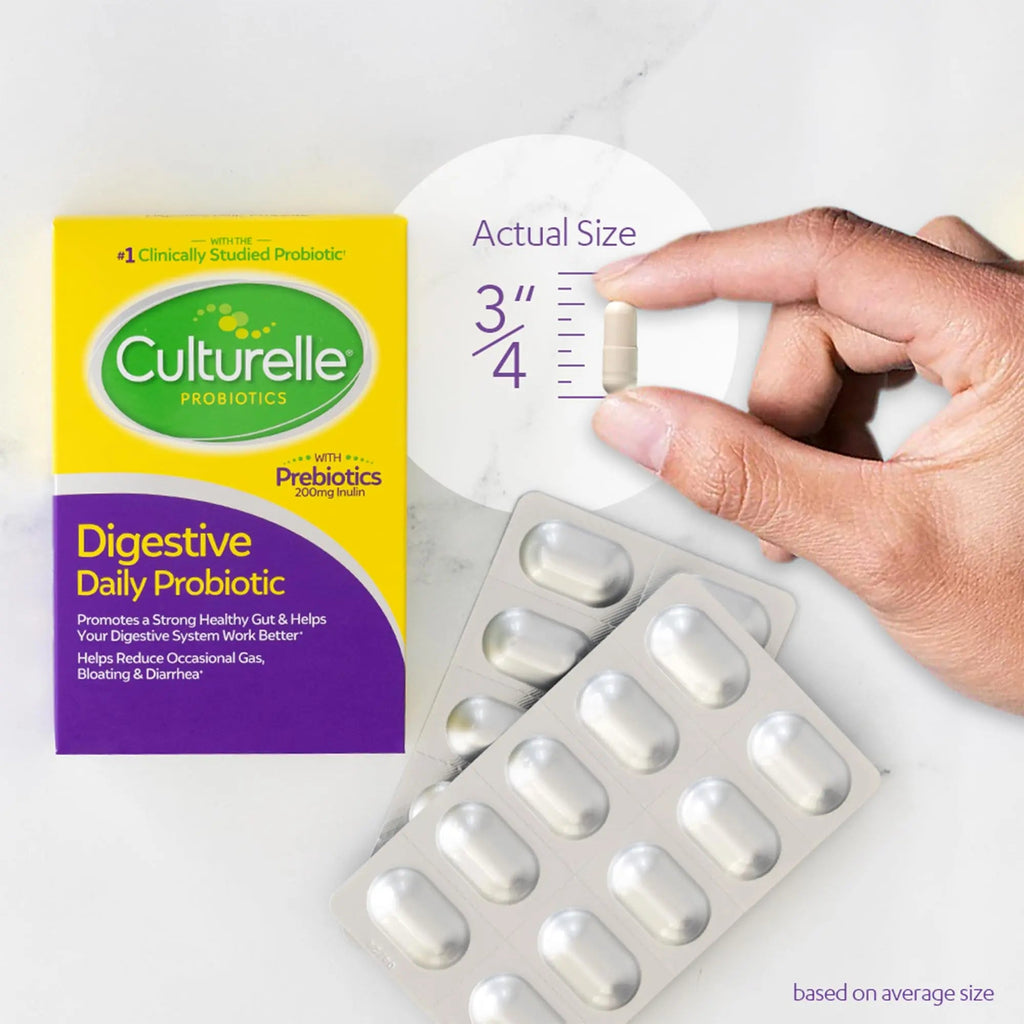 Culturelle Daily Probiotic Capsules For Men & Women, Most Clinically Studied Probiotic Culturelle Au supplements