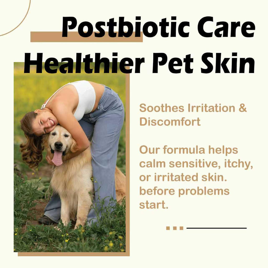 NUVON Pet Skin Soothing Spray, Postbiotics Restoration Spray for Dogs & Cats, Reduce Irritation, Rebuild Skin Barrier - 3.38 fl oz Lwefao Au supplements