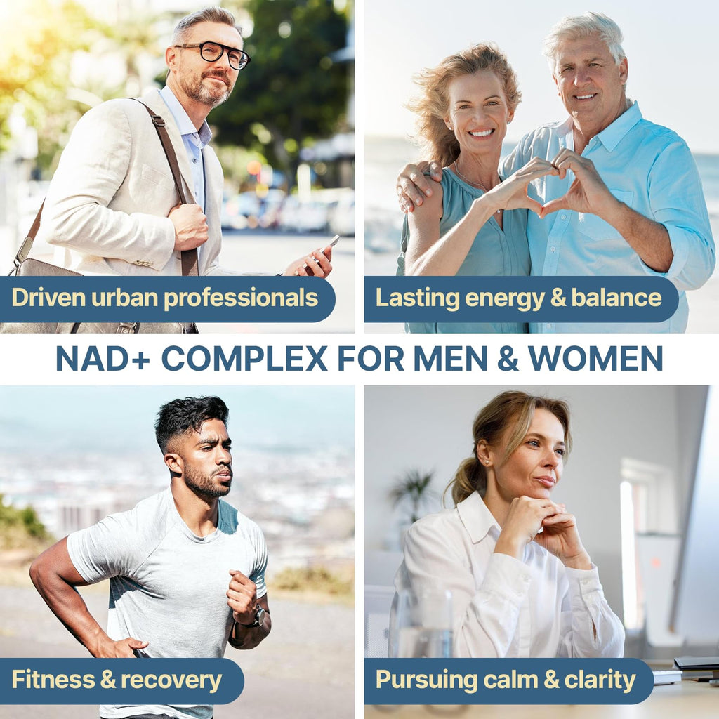 SYZY GENICS NAD+ Supplement 1600mg Extra Strength - Liposomal NMN Alternative with Resveratrol, Urolithin A, CoQ10, Quercetin & ALA - Mitochondrial Energy & Anti-Aging, Cell Regeneration, 60 Softgels SYZY GENICS Au supplements