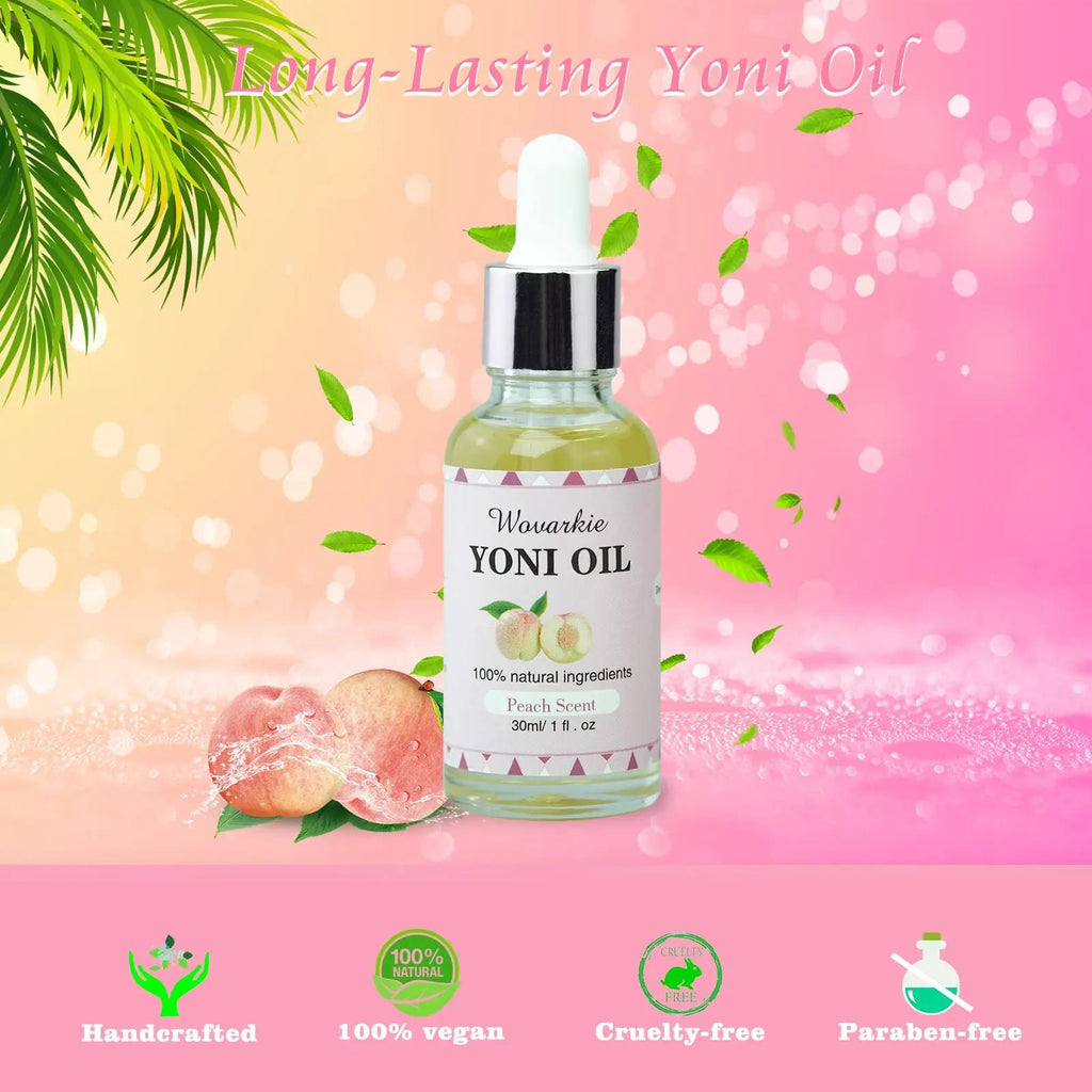 2 Packs Yoni Oil for Women, 1 fl oz/30 ml Feminine Oil Intimate Deodorant for Women, Eliminates Odor Wovarkie Au supplements