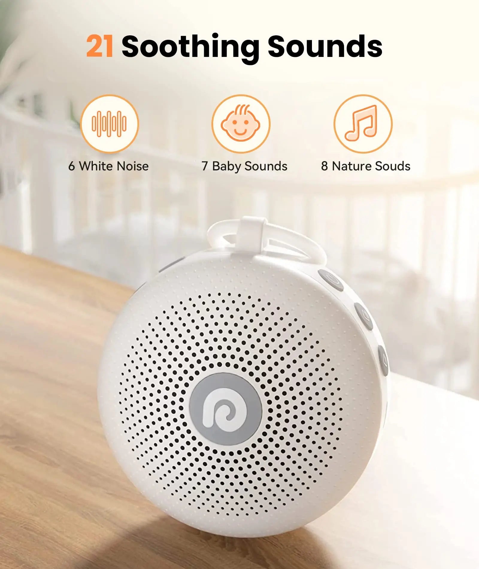 Dreamegg White Noise Machine - Portable Sound Machine for Baby Adult, Features Powerful Battery Dreamegg Au supplements