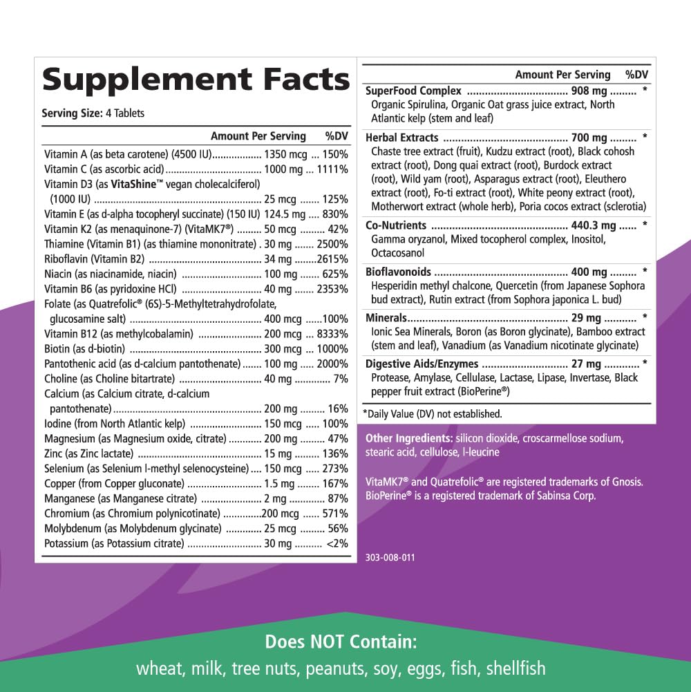 Pure Essence Labs ProFema - Multivitamin for Women - Natural Menopause Relief Supplement - Promotes Hormone Balance, Reduces Hot Flashes, Mood Swings, Night Sweats (60 Capsules) PURE ESSENCE LABS Au supplements
