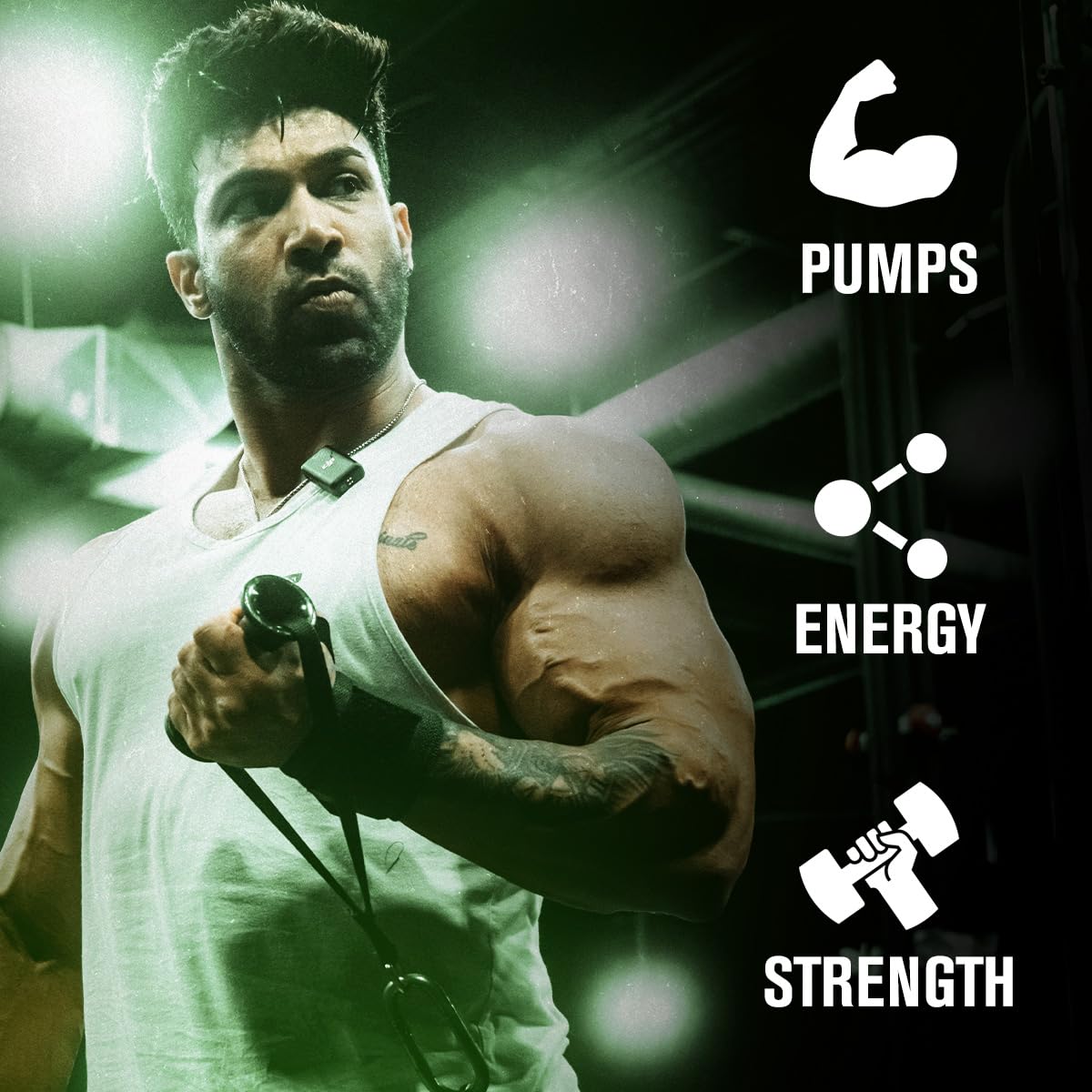 Jacked Factory NITROSURGE Pre Workout Supplement - Endless Energy, Instant Strength Gains, Clear Focus, Intense Pumps - NO Booster & Preworkout Powder with Beta Alanine