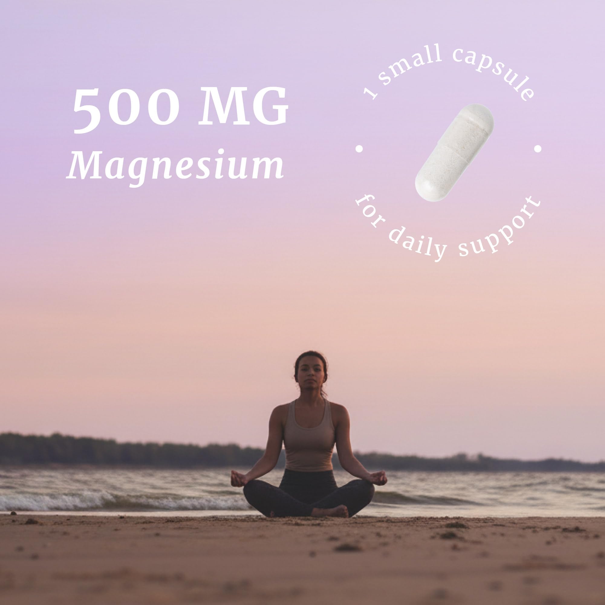 Magnesium Citrate Complex 500 MG for Constipation & Digestion Support | High Absorption Magnesium Supplement | Citrato de Magnesio | Calm & Relaxation