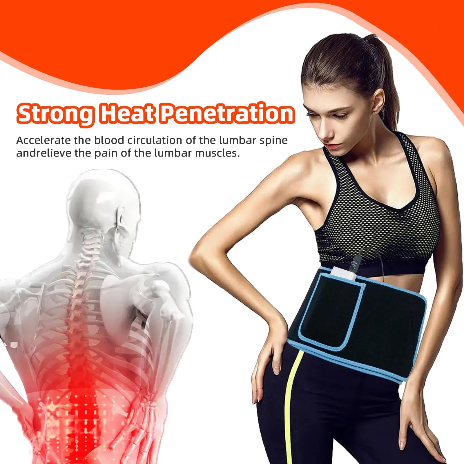 Red Light Therapy Belt, 660&850nm 3 -in-1 Big Chips Near Infrared Therapy Wrap for Body HEDYNSHINE Au supplements