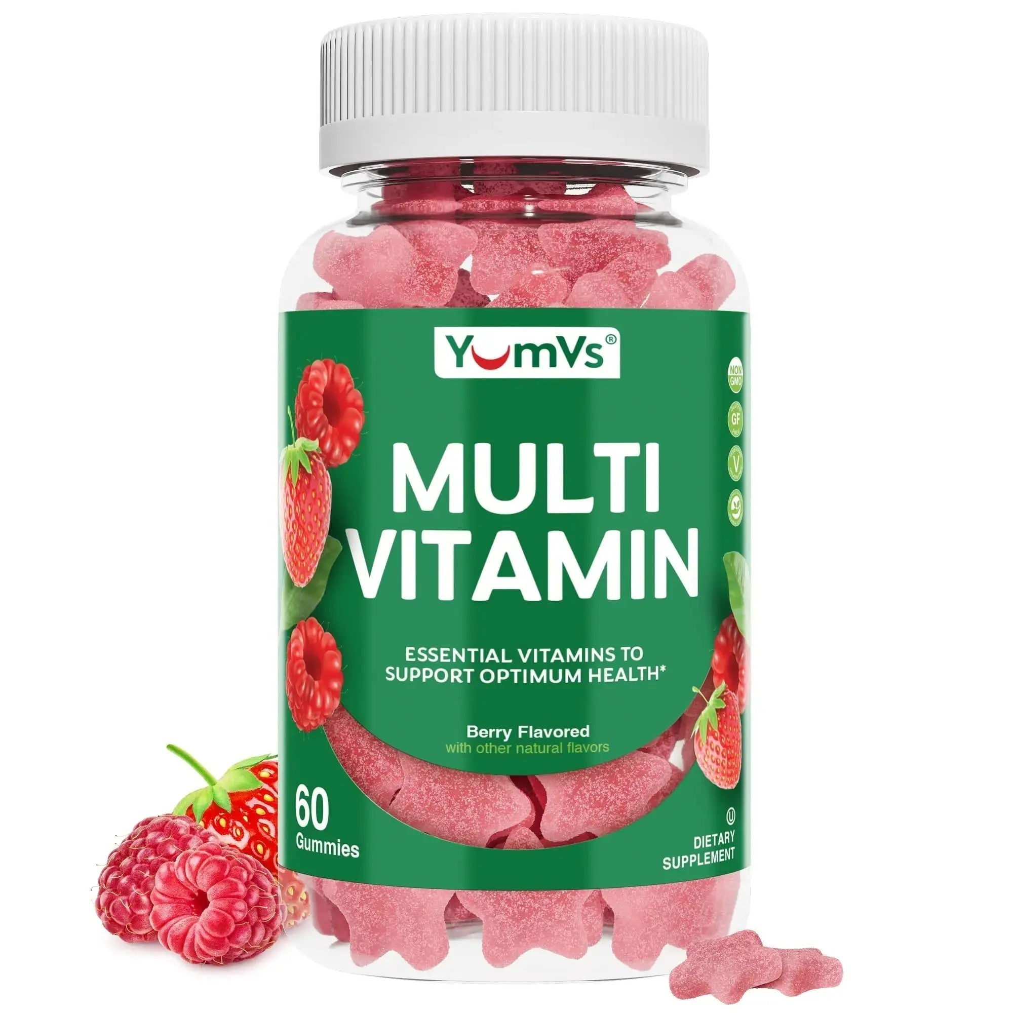 Multivitamin Gummies for Adults, Daily Gummy Vitamin for Women & Men, Immune Support Multivitamin Supplement YUM-V'S Au supplements