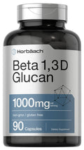 Beta Glucan 1 3D 1000 mg | 90 Capsules | Beta 1,3, 1,6 D Glucan | Non-GMO, Gluten Free Horbäach Au supplements
