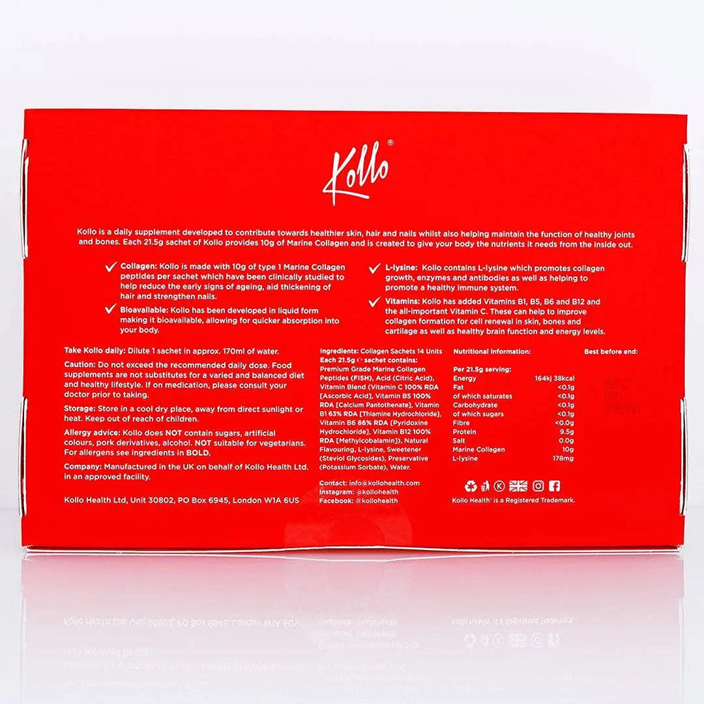 Kollo Premium Marine Collagen Liquid, 10,000 mg - Essential Proteins Collagen Peptides Kollo Au supplements