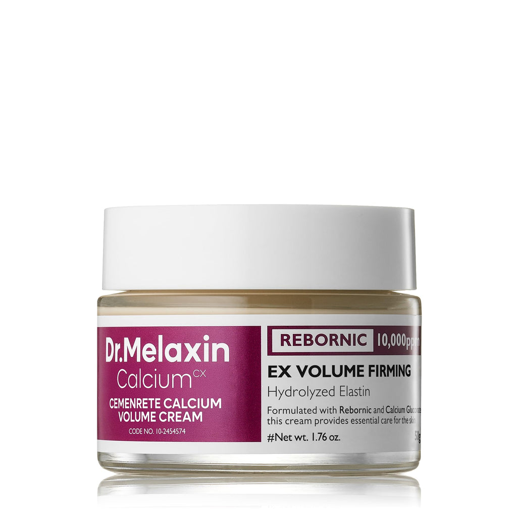 Dr.Melaxin Calcium Intense Firming Cream 50ml (1.69 fl oz) – Rebornic 10,000ppm, Niacinamide & Hydrolyzed Elastin