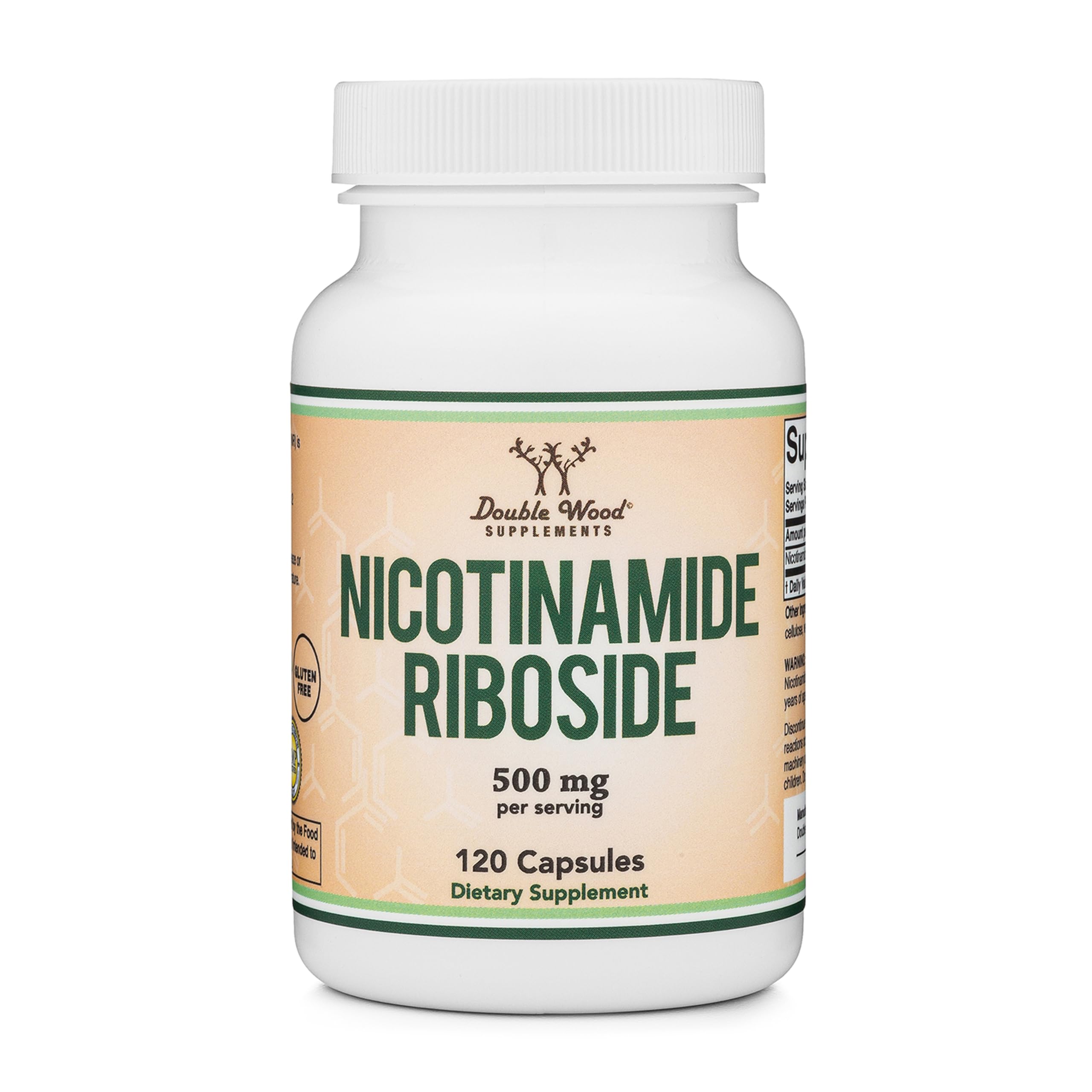 Nicotinamide Riboside - NAD Supplement to Boost Levels of NAD+ by Double Wood