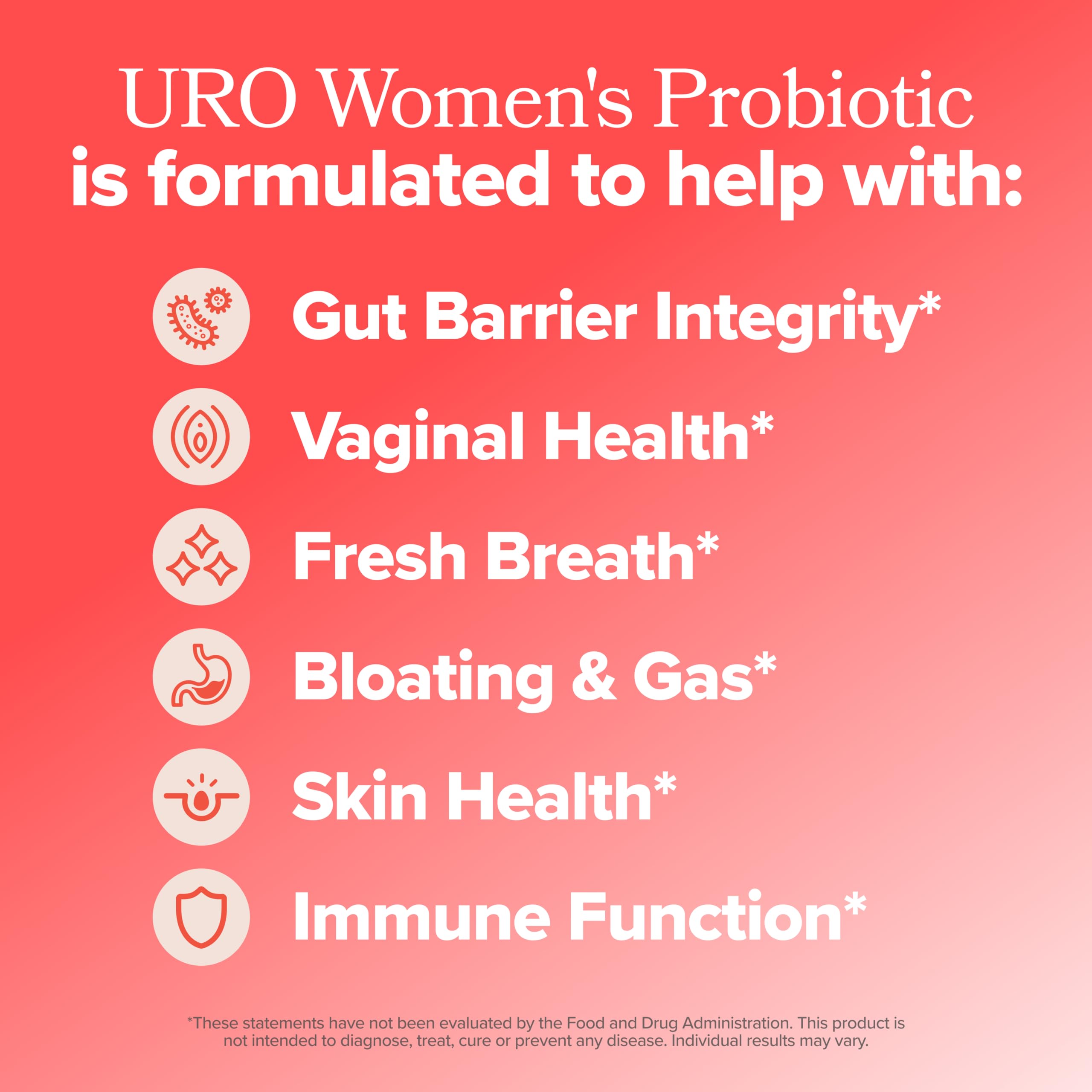O Positiv URO Women’s Probiotic – All-in-one Probiotic for Women - Vaginal, Gut, Skin, and Oral Microbiome Health – 20B+ CFUs, Licorice Root, Dandelion