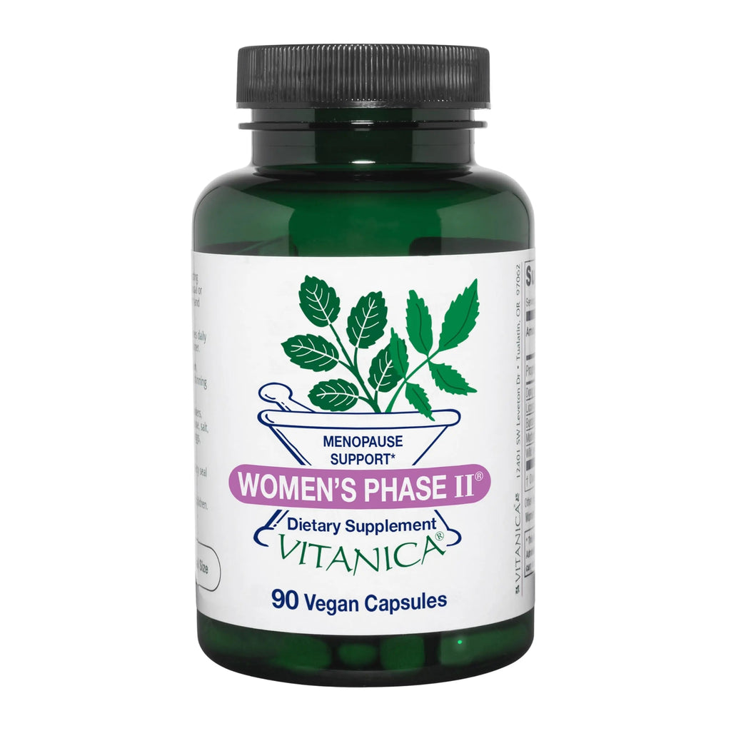 Vitanica Women's Phase II, Menopause Support, Vegan, 90 Capsules Vitanica Au supplements