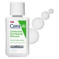 CeraVe Eye Makeup Remover with Hyaluronic Acid and Ceramides, Waterproof, Non-Comedogenic, Fragrance Free