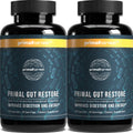 Primal Harvest 2 Pack, Restore for Gut Health, Primal Gut Restore w/POSTbiotics, PREbiotics and PRObiotics for Women and Men, 60 CT - Digestion,