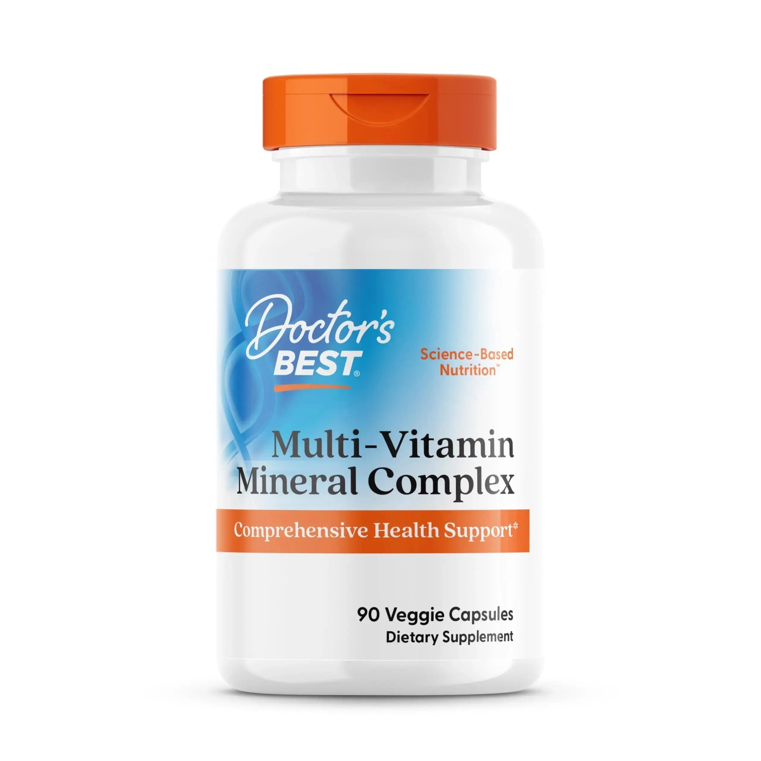 Doctors Best Multi-Vitamin Mineral Complex, Comprehensive Health Support, Non-GMO, Gluten Free, Vegan 90 Veggie Capsules Doctor's BEST Au supplements