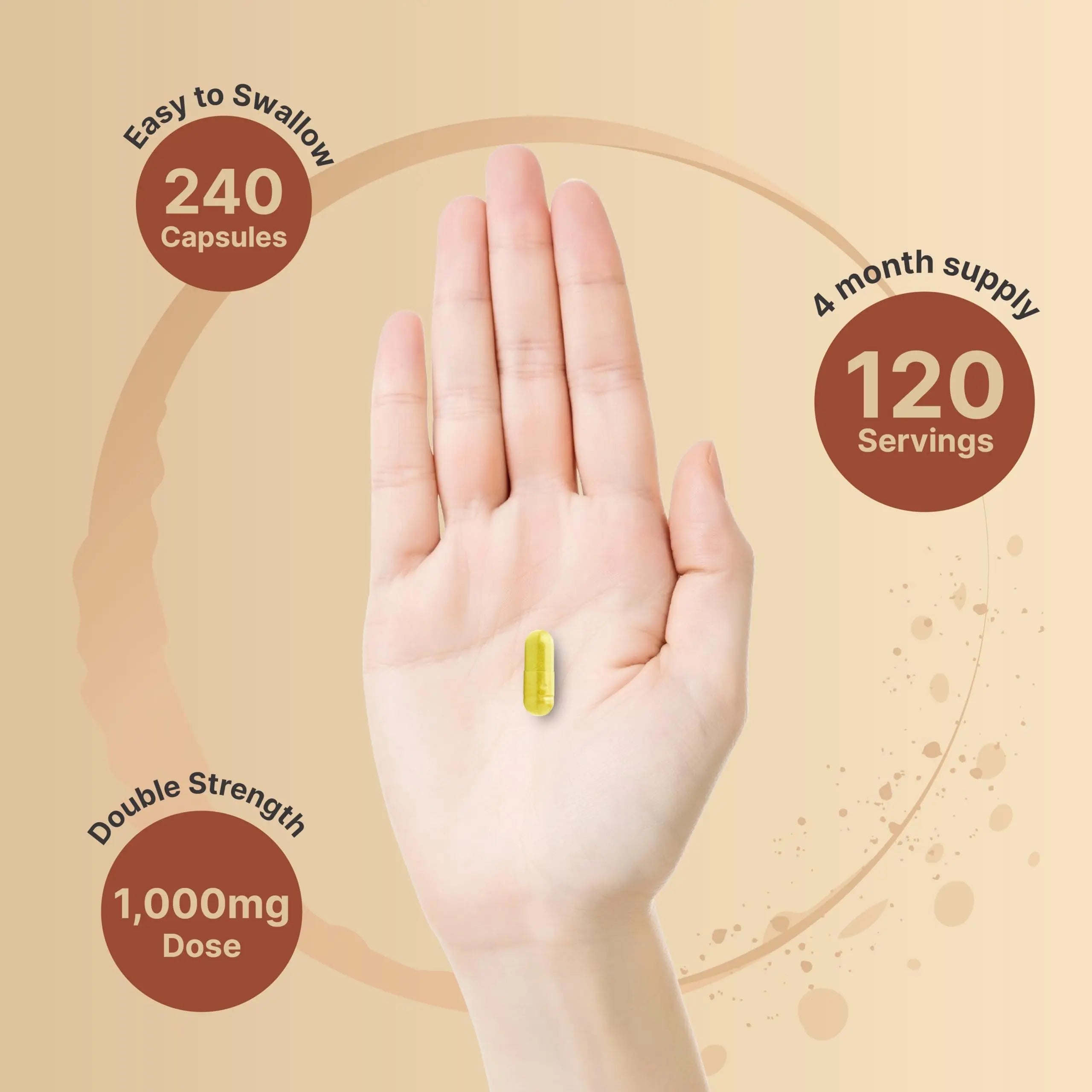 NatureBell Quercetin 1000mg Per Serving | 240 Capsules, Ultra Strength Quercetin NatureBell Au supplements