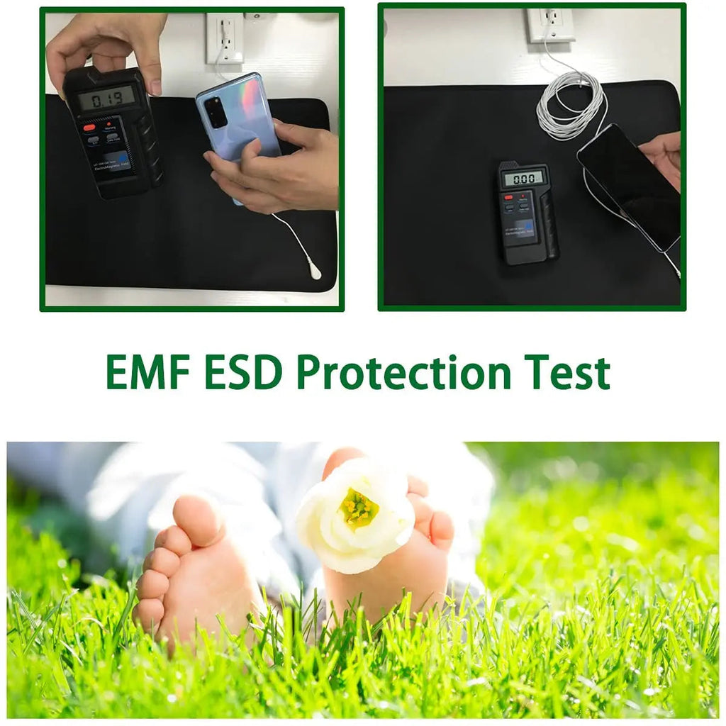Grounding Mat for Improving Sleep, Grounding Pad for Health, Grounding Bed Mat with Grounding Cord VAJOOCLL Au supplements