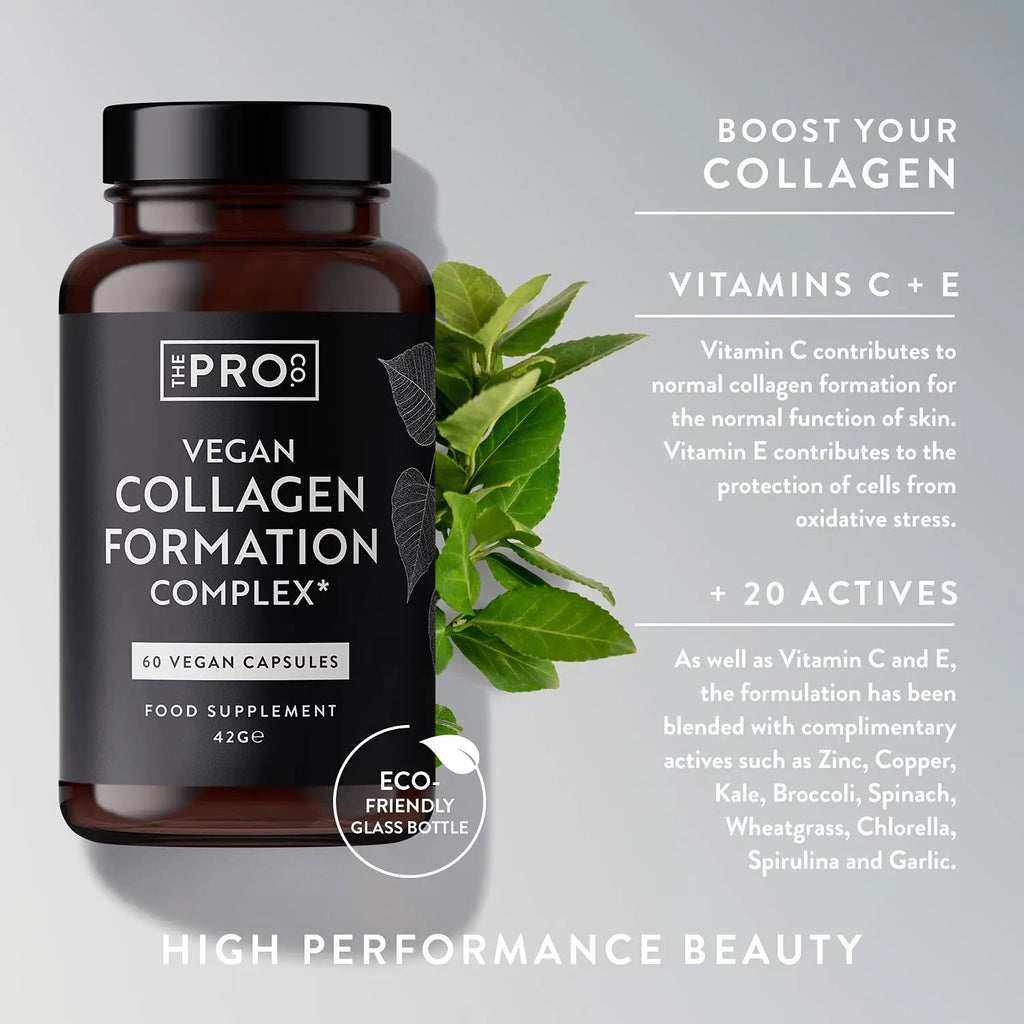 Premium Vegan Collagen Booster Supplement - Hair Skin & Nails Vitamins The Pro Co Au supplements