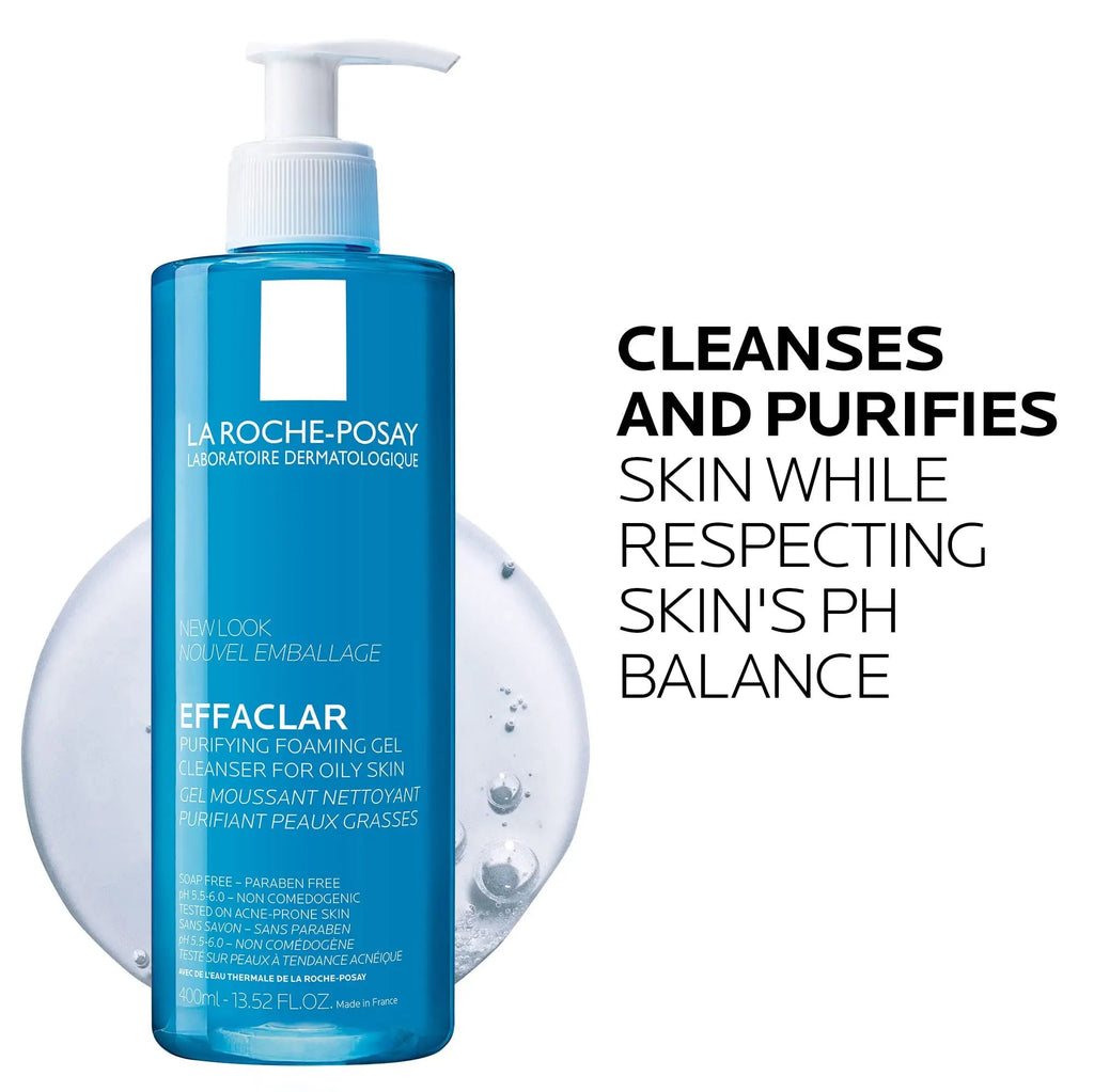 La Roche-Posay Effaclar Purifying Foaming Gel Cleanser for Oily Skin La Roche-Posay Au supplements