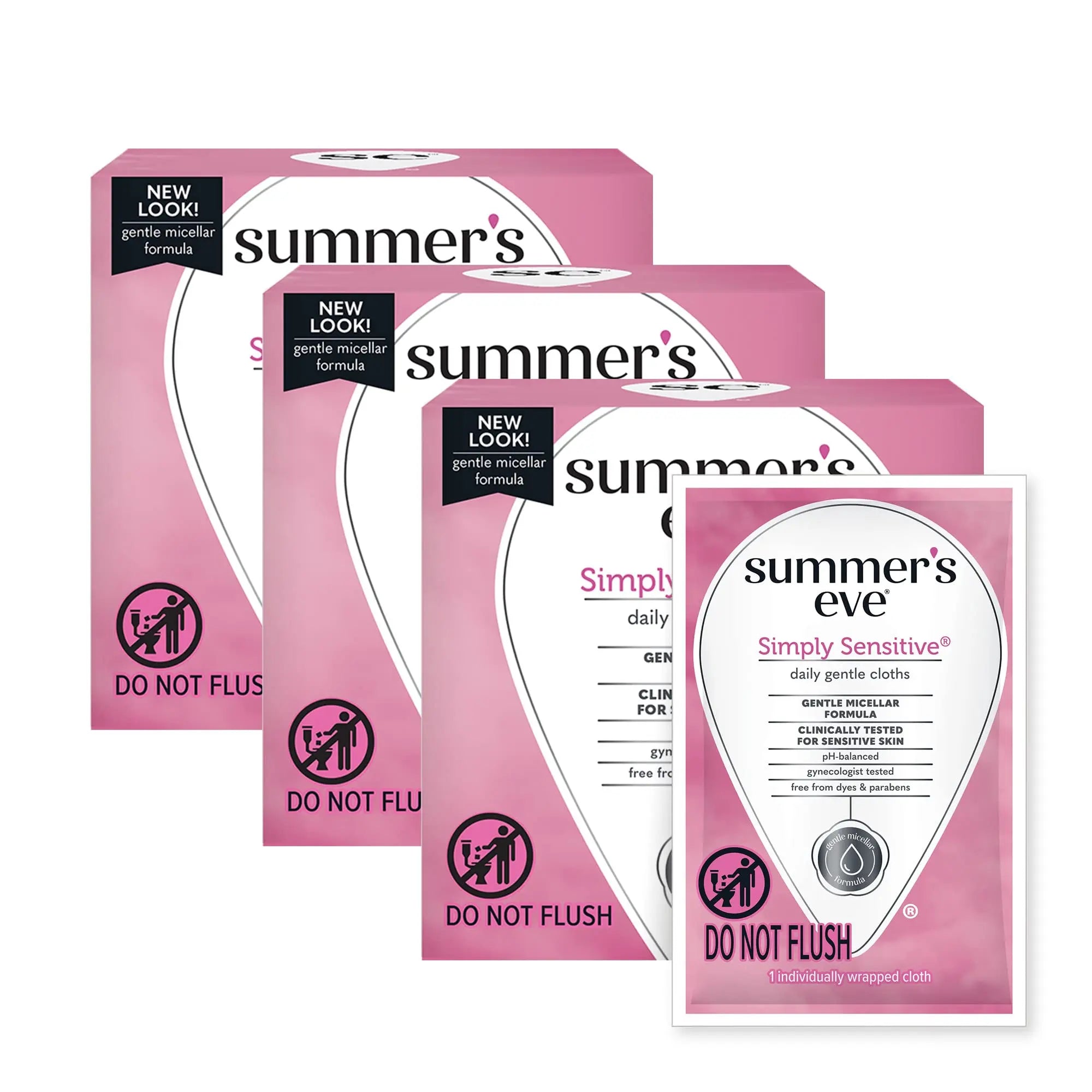 Summer's Eve Feminine Cleansing Wipes, Simply Sensitive, 16 Count, 3 Pack Summer's Eve Au supplements