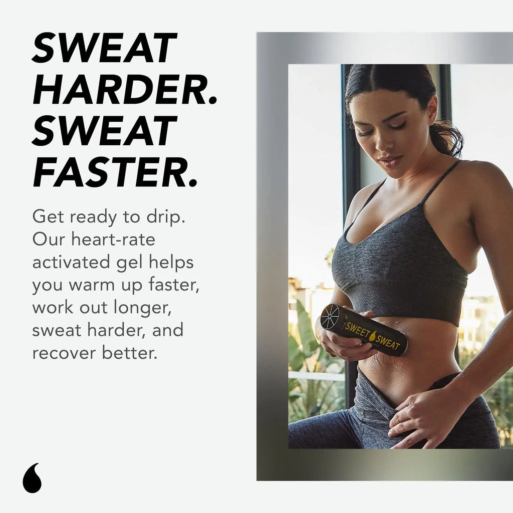 Sweet Sweat Workout Enhancer Roll-On Gel Stick - Sweat Harder and Faster Sports Research Au supplements
