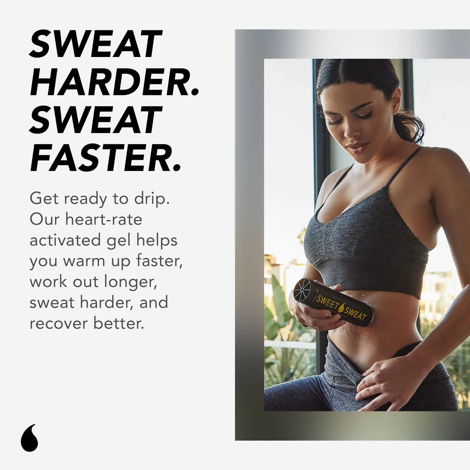 Sweet Sweat Workout Enhancer Roll-On Gel Stick - Sweat Harder and Faster Sports Research Au supplements