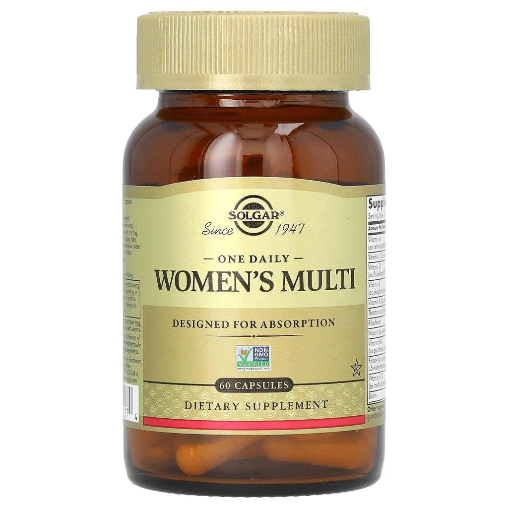 Solgar One Daily Women's Multi Whole Body Support Highly Absorbable Delayed Release Vitamin for Women, Supplement for Immune, Heart, Energy Solgar Au supplements