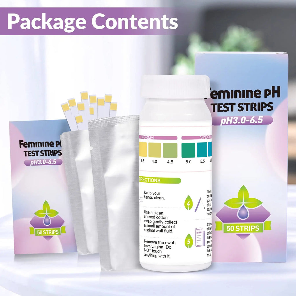 Yeast Infection Test for Women, 50 Count Vaginal pH Test Strips, BV Test Kit at Home SaySummer Au supplements