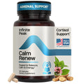 Cortisol & Adrenal Support for Busy Women, Stress Support with Ashwagandha, Rhodiola & Holi Basil | Helps Emotional Balance | Cortisol Supplements for Women to Manage your Day | Non-GMO | 60 Capsules INFINITE PEAK Au supplements