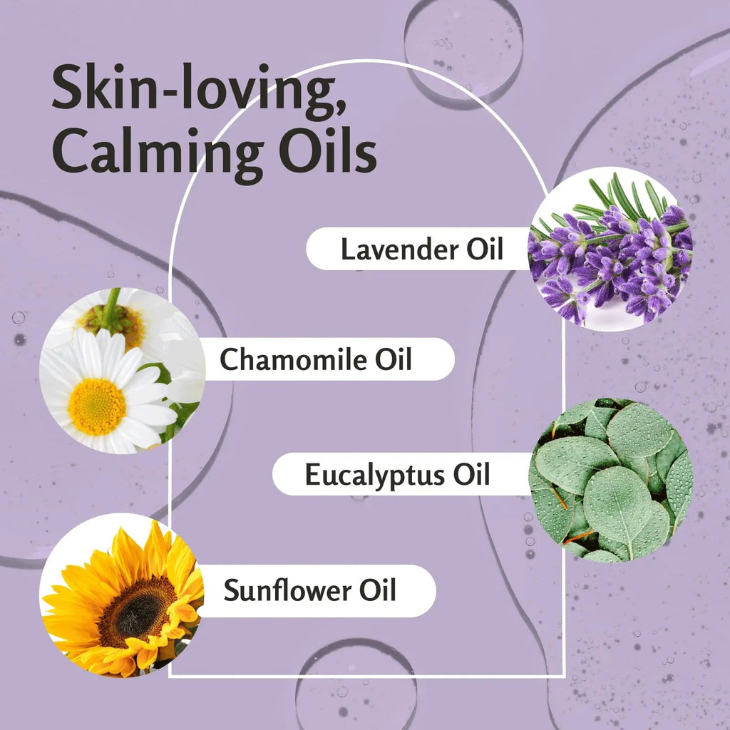 Lavender Massage Oil with Collagen and Stem Cells - Skin Tightening Massage Oil for Mass M3 Naturals Au supplements