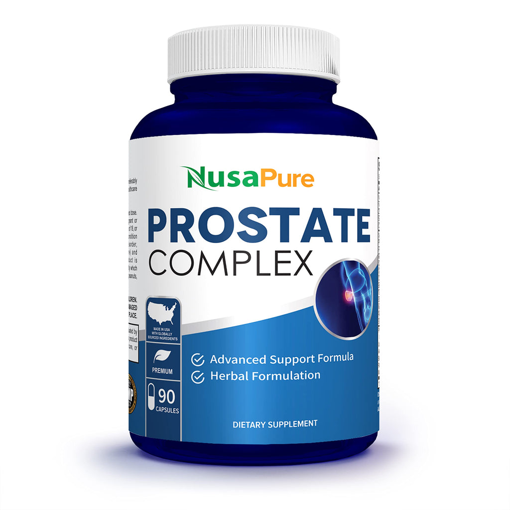NusaPure Saw Prostate Palmetto Complex (Plant Sterol Complex, Nettle Root, Pygeum Bark, Graviola) - 90 Capsules NusaPure Au supplements