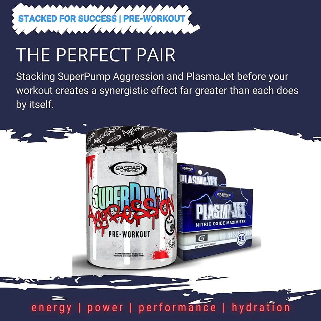 Gaspari Nutrition SuperPump Aggression Pre-Workout: Energy, Focus, Endurance and Recovery Gaspari Nutrition Au supplements