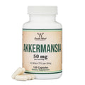 Akkermansia Probiotic and Postbiotic (Increases GLP-1 Production) 120 Capsules, 50mg per Serving (Third Party Tested to 5 Billion TFU per Serving, 50 Billion CFU per Gram) by Double Wood Double Wood Supplements Au supplements