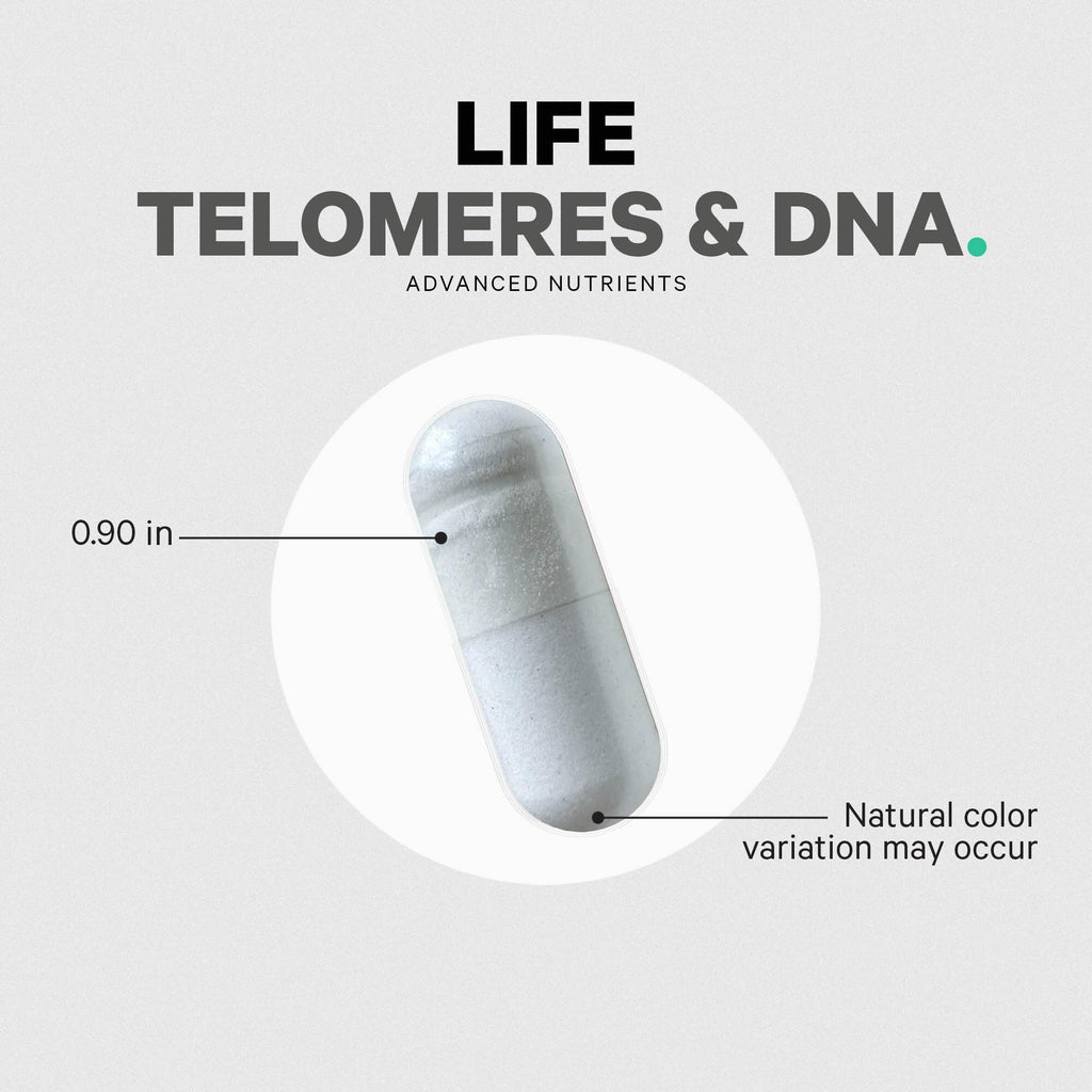 Codeage Ultra Life Telomeres Supplement - 5 MTHF Folate Vitamin B9, Vitamin B12 Methylcobalamin, Vitamin D3, L-Theanine, Ashwagandha - 3-Month Supply - DNA, Methylation Cycle - Non-GMO - 90 Capsules Codeage Au supplements