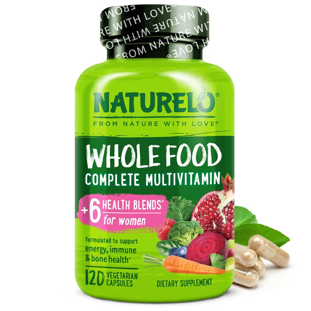 NATURELO Whole Food Multivitamin for Women - with Vitamins, Minerals, & Organic Extracts - Supplement for Energy and Heart Health NATURELO Au supplements