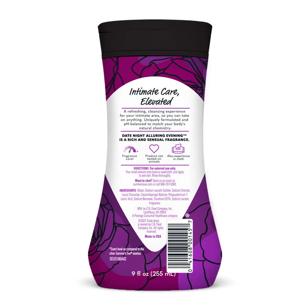 Summer’s Eve Date Night Alluring Evening Refreshing Daily All Over Feminine Body Wash Summer's Eve Au supplements