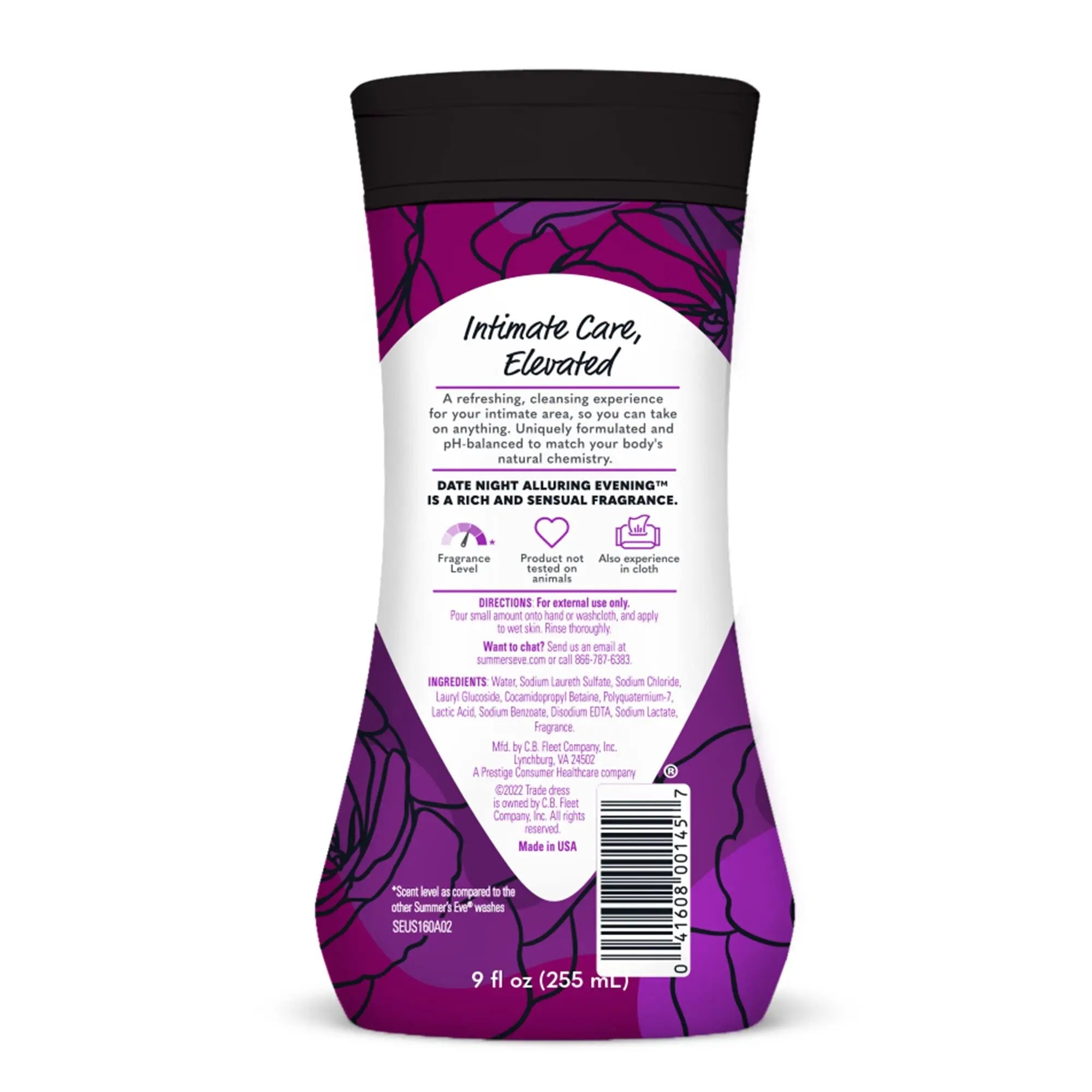 Summer’s Eve Date Night Alluring Evening Refreshing Daily All Over Feminine Body Wash Summer's Eve Au supplements