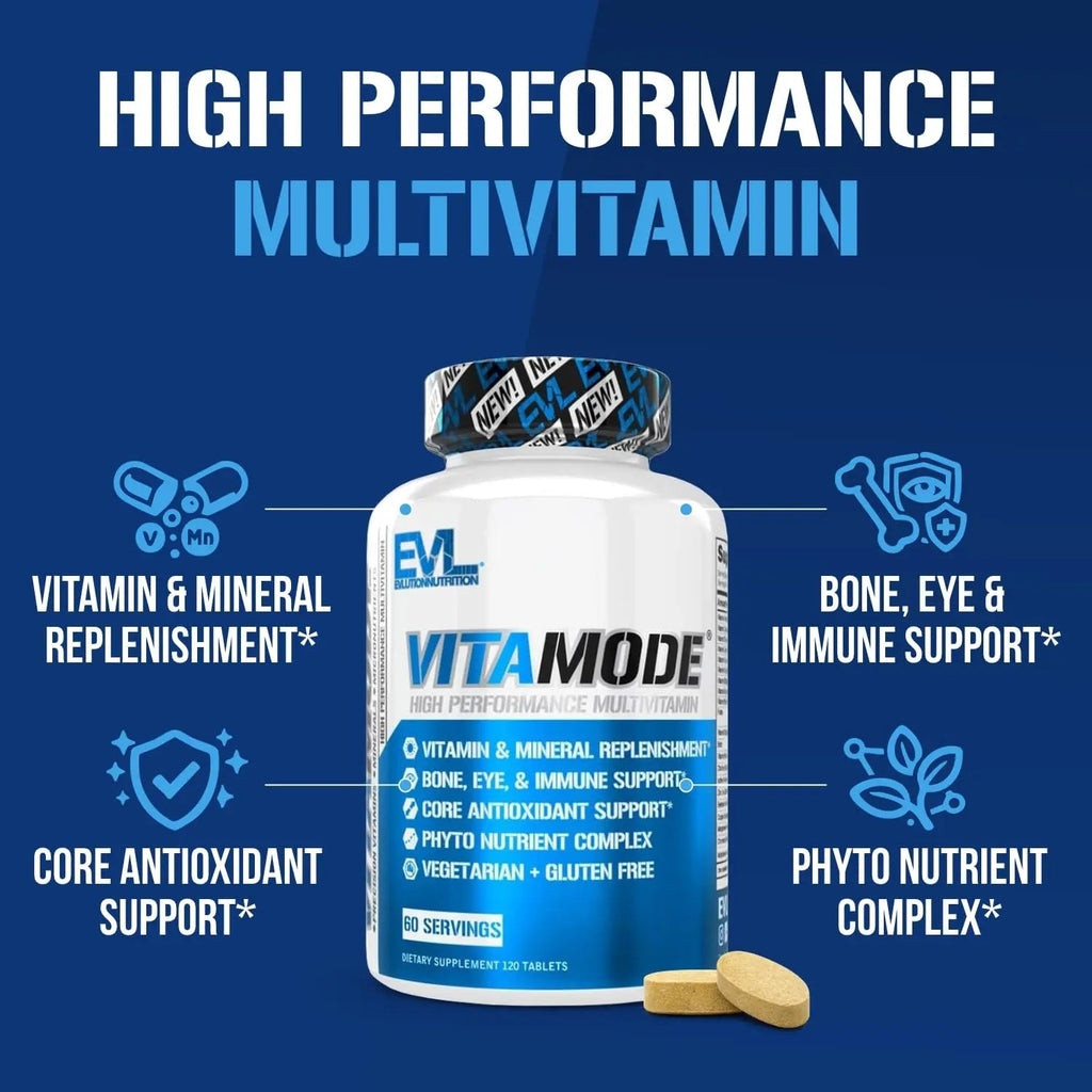 EVL Advanced Daily Multivitamin - Men's Multivitamin with Essential Minerals Phytonutrient Complex and VitaMode Active Mens Vitamins for Energy Evlution Au supplements