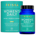 FRISKA Women’s Daily Digestive Enzyme and Probiotics Supplement, Advanced Natural Support for Female Digestive Health, Fights Bloating, Eases Digestion, Supports Nutrient Absorption, 30 Capsules FR!SKA Au supplements