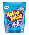 Hubba Bubba Blue Raspberry Clear Whey Isolate, Protein Powder Drink, 405g Pouch Hubba Bubba Au supplements